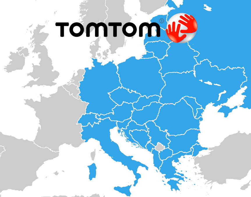 tomtom maps free download east europe