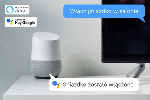 Inteligentne zdalne gniazdo wifi smart BI1