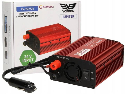 PRZETWORNICA DO CIĘŻARÓWKI 350W 24V INWERTER B4T