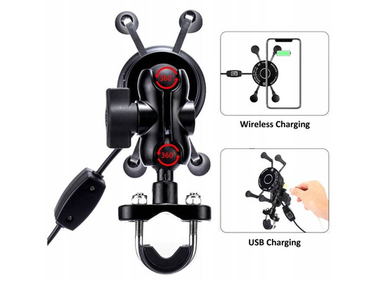 Regulowany Uchwyt Ładowarka Indukcyjna motor B6J