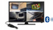 TELEWIZOR SAMOCHODOWY TV TIR 23,6 CALI 12V 24V BY4