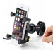 REGULOWANY UCHWYT DO TELEFONU NA MOTOCYKL USB AU9