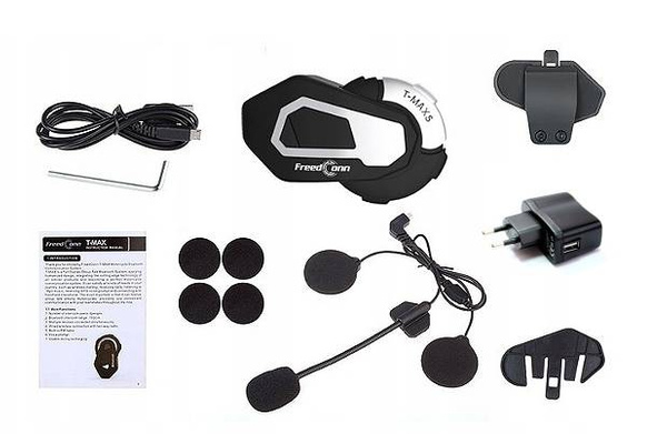Interkom BLUETOOTH MOTOCYKL MOTOR 6x KASK B7I