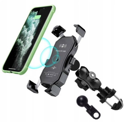 Uchwyt motocyklowy z ładowarką indukcyjną MC1W BF5 B6K