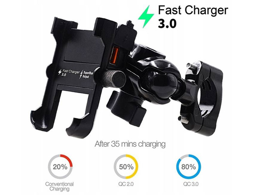 MOTOCYKLOWY UCHWYT RAM NA TELEFON SKUTER MOTOR B6H