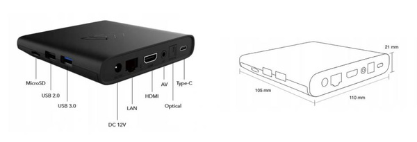 Android SMART TV Homatics Box Q 4K Android 10 BW3