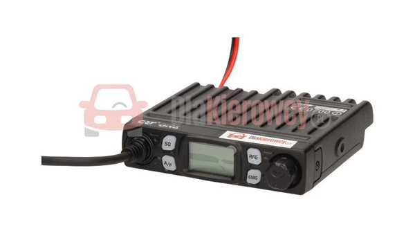 MICRO MAŁE CB RADIO CRT ONE ASQ RF-GAIN + WTYK P3N 