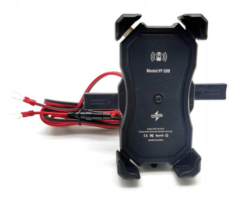 Uchwyt motocyklowy z ładowarką indukcyjną MC1W BF5 B6K