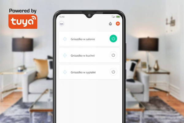 Inteligentne zdalne gniazdo wifi smart BI1