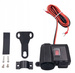 MOTOCYKLOWY WOLTOMIERZ ŁADOWARKA 2x USB 2w1 B2K