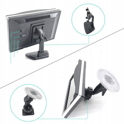 Zestaw parkowania cofania Baofeng Monitor 5" + kamera IR optyka sony CT1