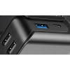 Rozgałęźnik rozdzielacz rozgałęziacz gniazd zapalniczki 3 gniazda woltomierz USB-C Quick Charge 12V 24V BJ1