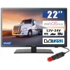 Telewizor samochodowy LED Mistral 22 cale FullHD Smart TV TIR BUS Kamper 12V 24V M02