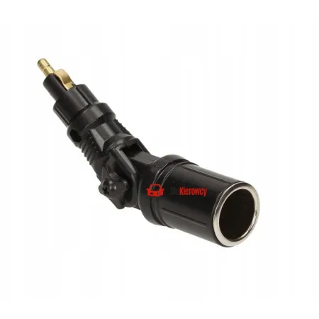 Redukcja wtyk kątowy zapalniczki mały duży przejściówka 12V 24V MINI DIN ZC5