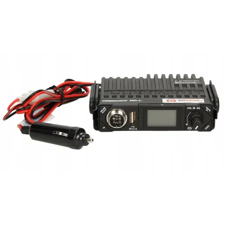 Miniaturowe mini CB Radio President Bill 2 II Plus + 12V A6P