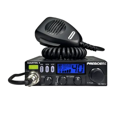CB Radio President Martin PLUS + 12V 24V B4U