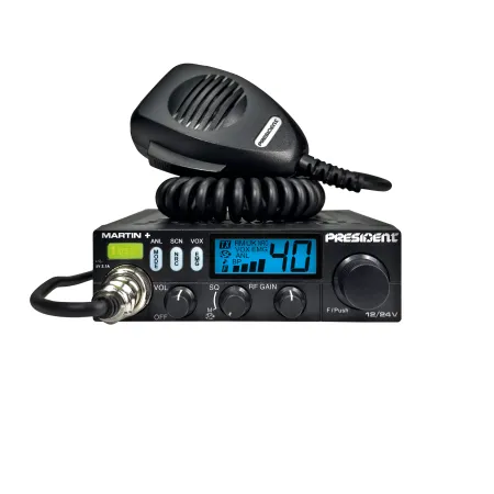 CB Radio President Martin PLUS + 12V 24V B4U
