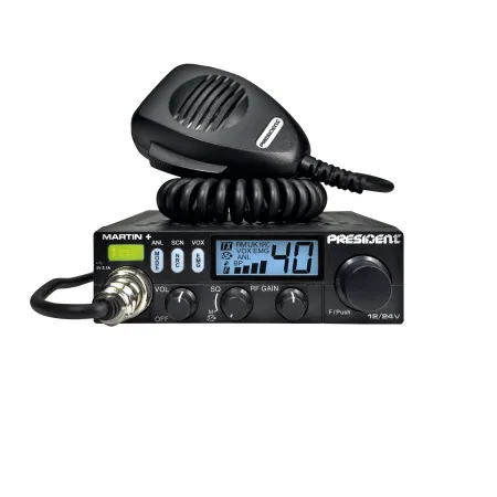 CB Radio President Martin PLUS + 12V 24V B4U