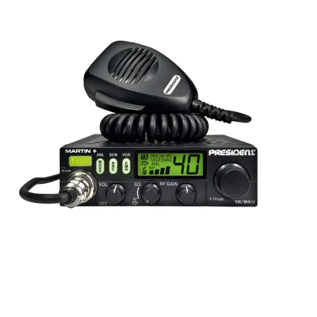 CB Radio President Martin PLUS + 12V 24V B4U