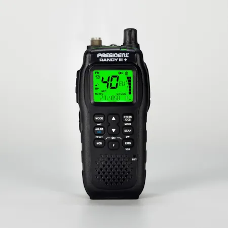 CB radio President Randy III 3 Plus przenośne ręczniak ręczne do auta BE5