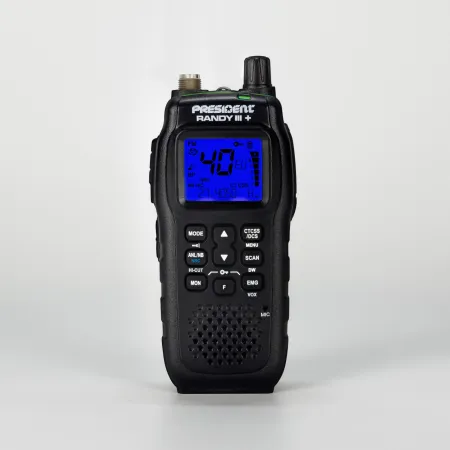 CB radio President Randy III 3 Plus przenośne ręczniak ręczne do auta BE5