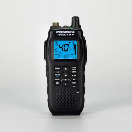 CB radio President Randy III 3 Plus przenośne ręczniak ręczne do auta BE5