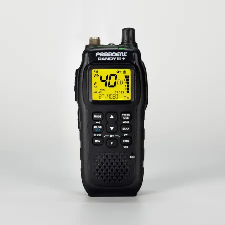 CB radio President Randy III 3 Plus przenośne ręczniak ręczne do auta BE5