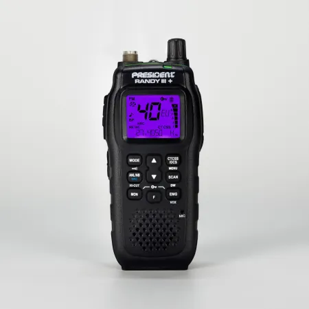 CB radio President Randy III 3 Plus przenośne ręczniak ręczne do auta BE5