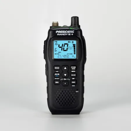 CB radio President Randy III 3 Plus przenośne ręczniak ręczne do auta BE5