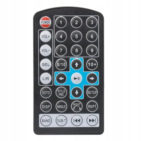 Radio DVD do samochodu ze zdejmowanym panelem 12V PNI BB5