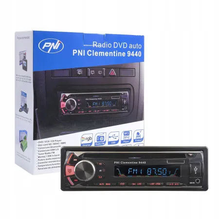 Radio DVD do samochodu ze zdejmowanym panelem 12V PNI BB5