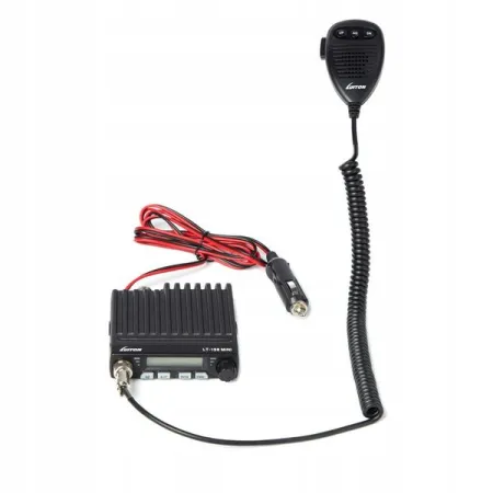 Mini małe CB Radio Luiton LT-198 wtyk zapalniczki 12V 24V ASQ B8A