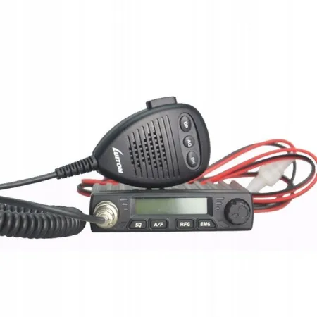 Mini małe CB Radio Luiton LT-198 wtyk zapalniczki 12V 24V ASQ B8A