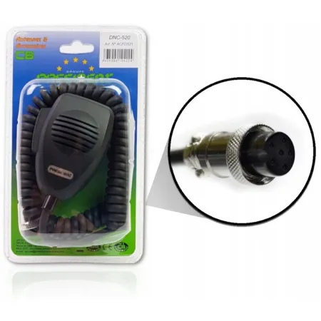 Oryginalny mikrofon gruszka 6PIN do CB radia President BT8