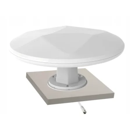 Wodoodporna dookólna antena dvb-t TV do kampera Mistral MI-ANT07 biała BR8