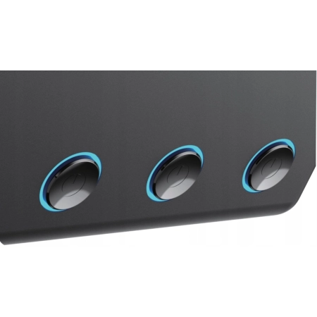 Rozgałęźnik rozdzielacz rozgałęziacz gniazd zapalniczki 3 gniazda woltomierz USB-C Quick Charge 12V 24V BJ1