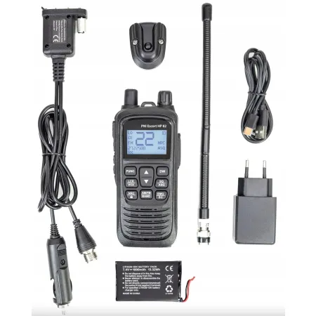 PNI Escort HP 82 CB radio ręczne przenośne adapter samochodowy 12V CX9