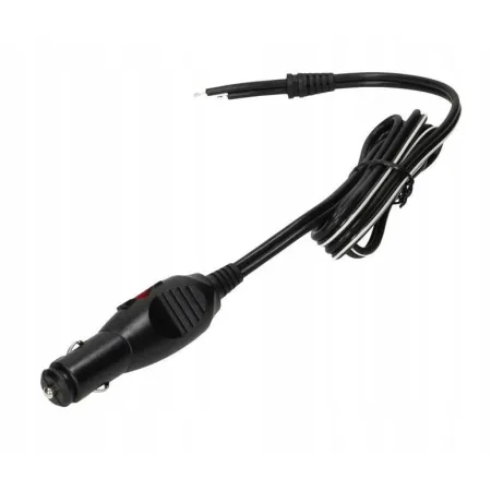 Wtyk wtyczka zapalniczki 12V 24V do 10A z kablem A2W