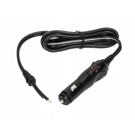 Wtyk wtyczka zapalniczki 12V 24V do 10A z kablem A2W