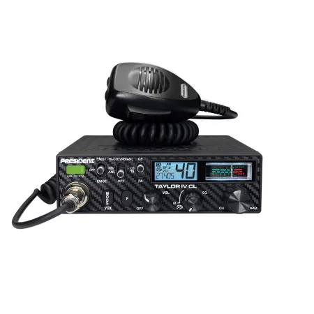 CB Radio President Taylor 4 IV Carbon Line CL BT6