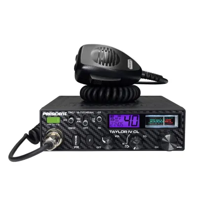 CB Radio President Taylor 4 IV Carbon Line CL BT6