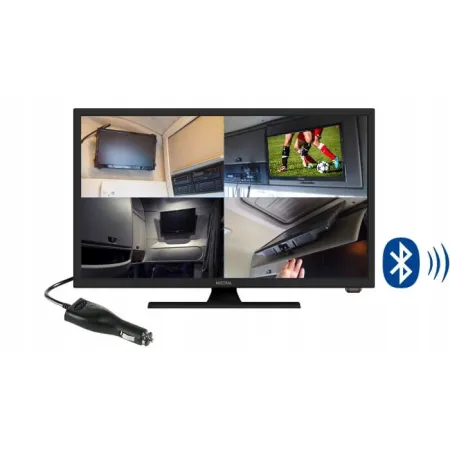 Telewizor samochodowy LED Mistral 24 cale FullHD Smart TV TIR BUS Kamper 12V 24V BY4