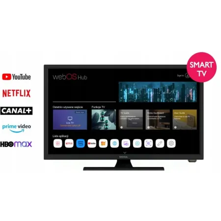 Telewizor samochodowy LED Mistral 24 cale FullHD Smart TV TIR BUS Kamper 12V 24V BY4
