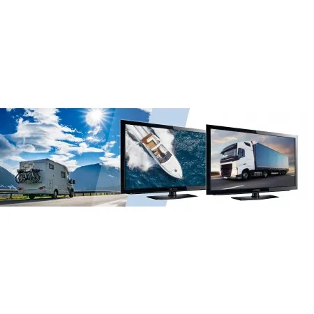 Telewizor samochodowy LED Mistral 22 cale FullHD Smart TV TIR BUS Kamper 12V 24V M02