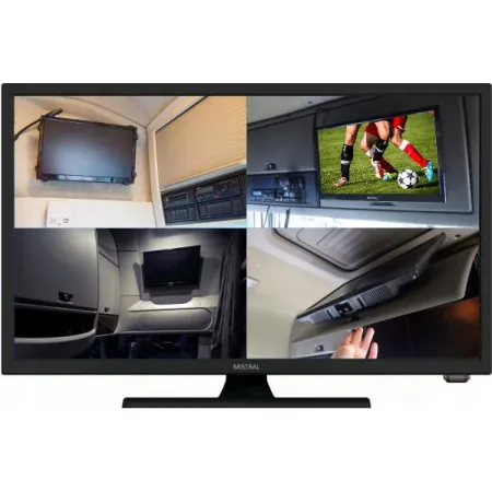 Telewizor samochodowy LED Mistral 22 cale FullHD Smart TV TIR BUS Kamper 12V 24V M02