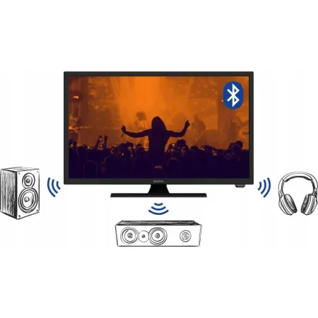 Telewizor samochodowy LED Mistral 22 cale FullHD Smart TV TIR BUS Kamper 12V 24V M02