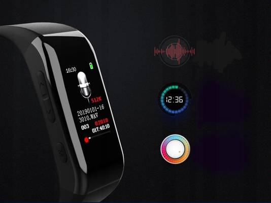 DYKTAFON SMARTBAND DETEKCJA PODSŁUCH 16GB BI7