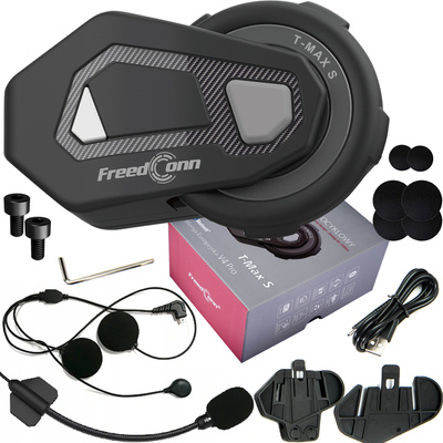 Interkom motocyklowy Bluetooth FreedConn T-Max S PRO V4 PL BZ9