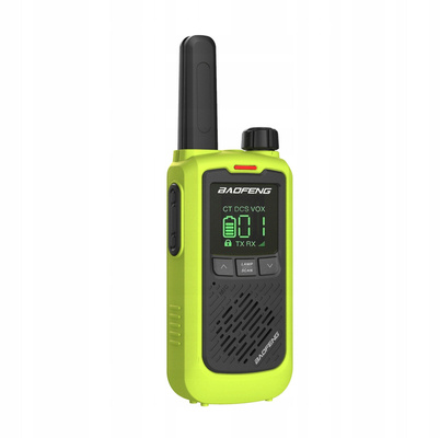 Radiotelefon Krótkofalówka Walkie-talkie BF-T17 zielony + słuchawki BE8G